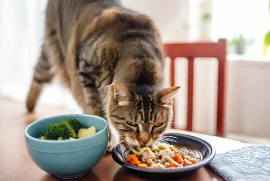 Gestire la transizione verso una dieta casalinga per il tuo gatto con intolleranze