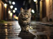 È sicuro per il mio gatto uscire di notte?