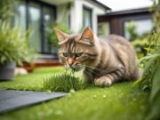 Perché il mio gatto mangia erba?