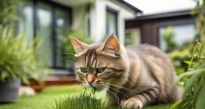 Perché il mio gatto mangia erba?