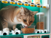 Distributori Automatici di Cibo per Gatti