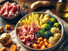 Ricetta per cani: Prosciutto con cavolfiore e patate dolci