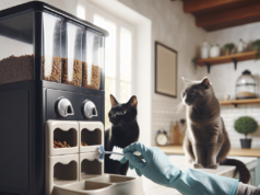 Pulizia e Manutenzione dei Distributori Automatici per Gatti