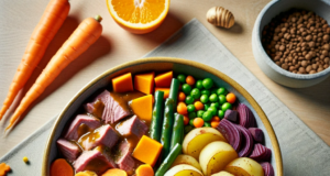 Ricette per cani: Quaglia con patate e carote.