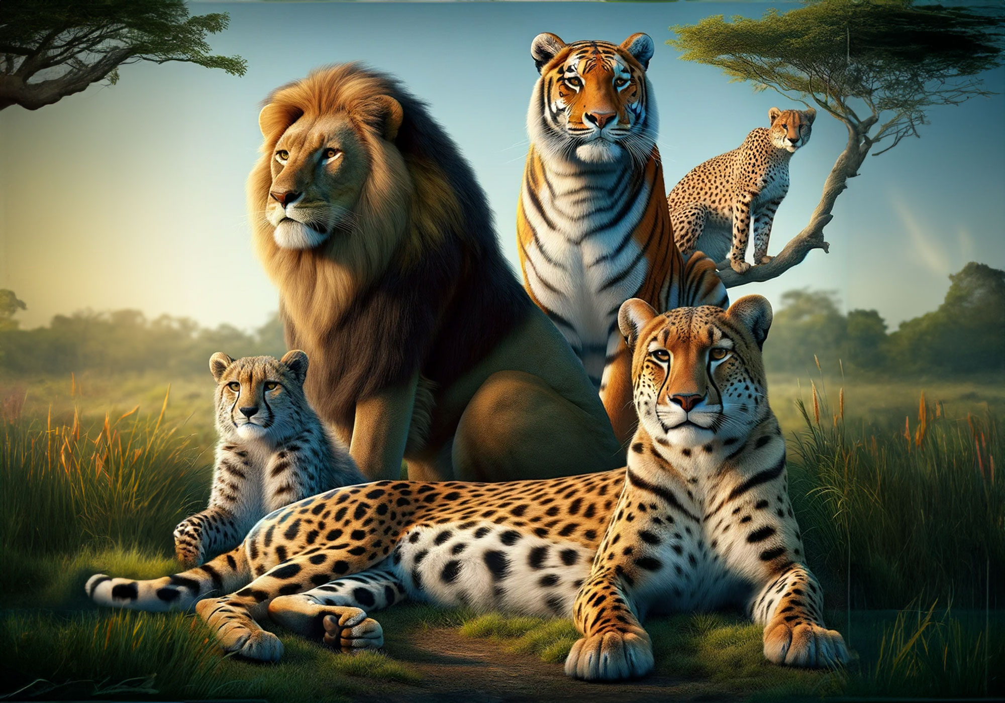 Deluxe Paws Peluche Leopardo Realistico 40 Cm - Grande Felino Morbido Per Cameretta E Collezione