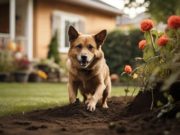 Come posso evitare che il mio cane scavi buche in giardino?